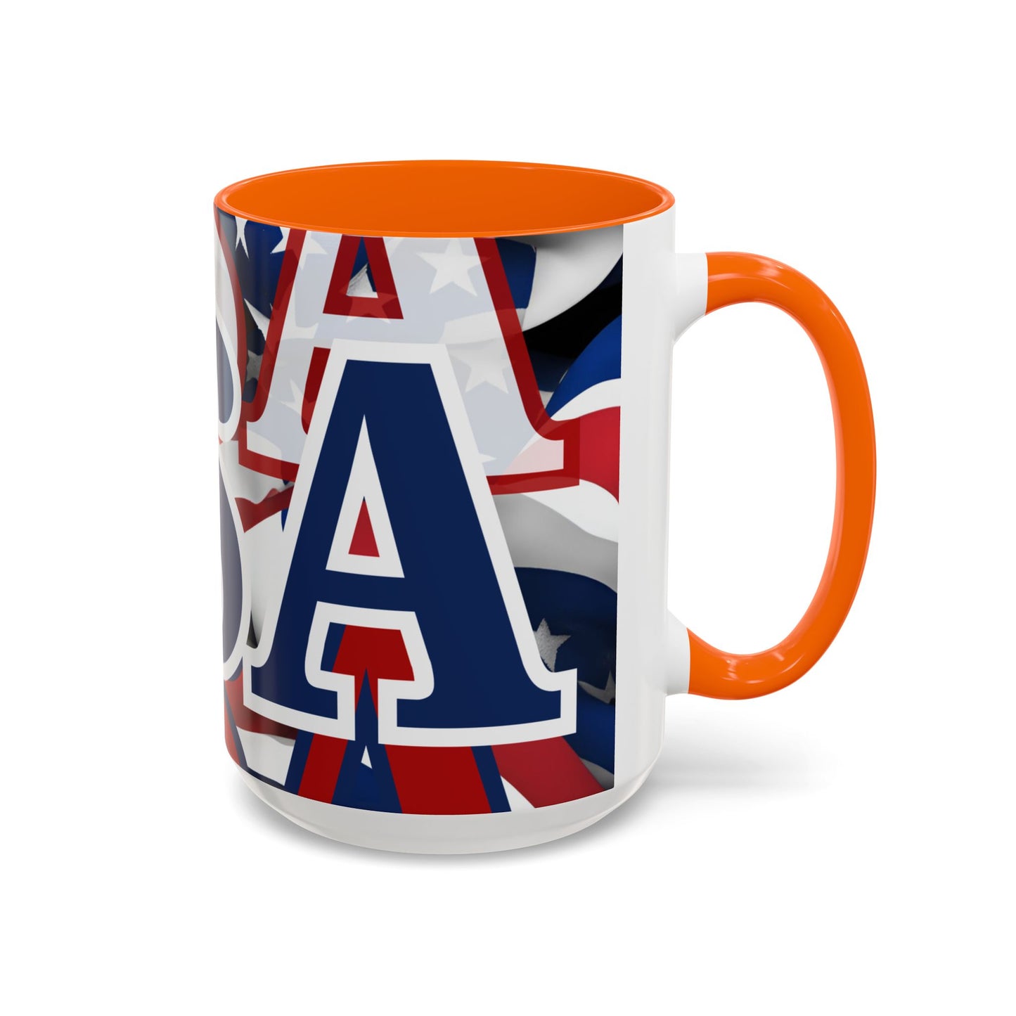 ¡EE.UU! ¡EE.UU! ¡EE.UU! ¡Patriota por cypherpunkgear! Taza de café decorativa (11, 15 oz)