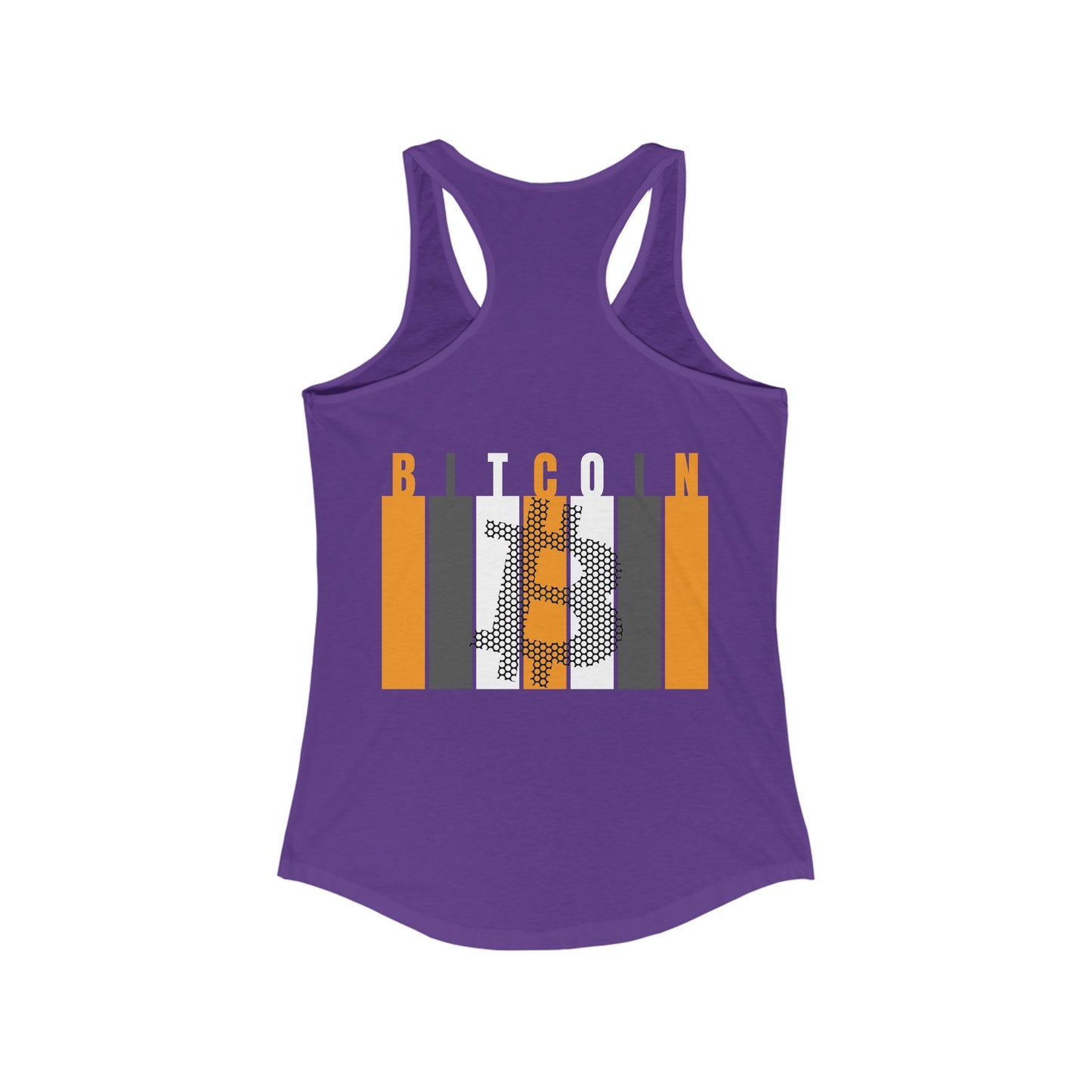 Bitcoin de 2 caras: ¡Libertad gracias a cypherpunkgear! Camiseta sin mangas ideal con espalda cruzada para mujer
