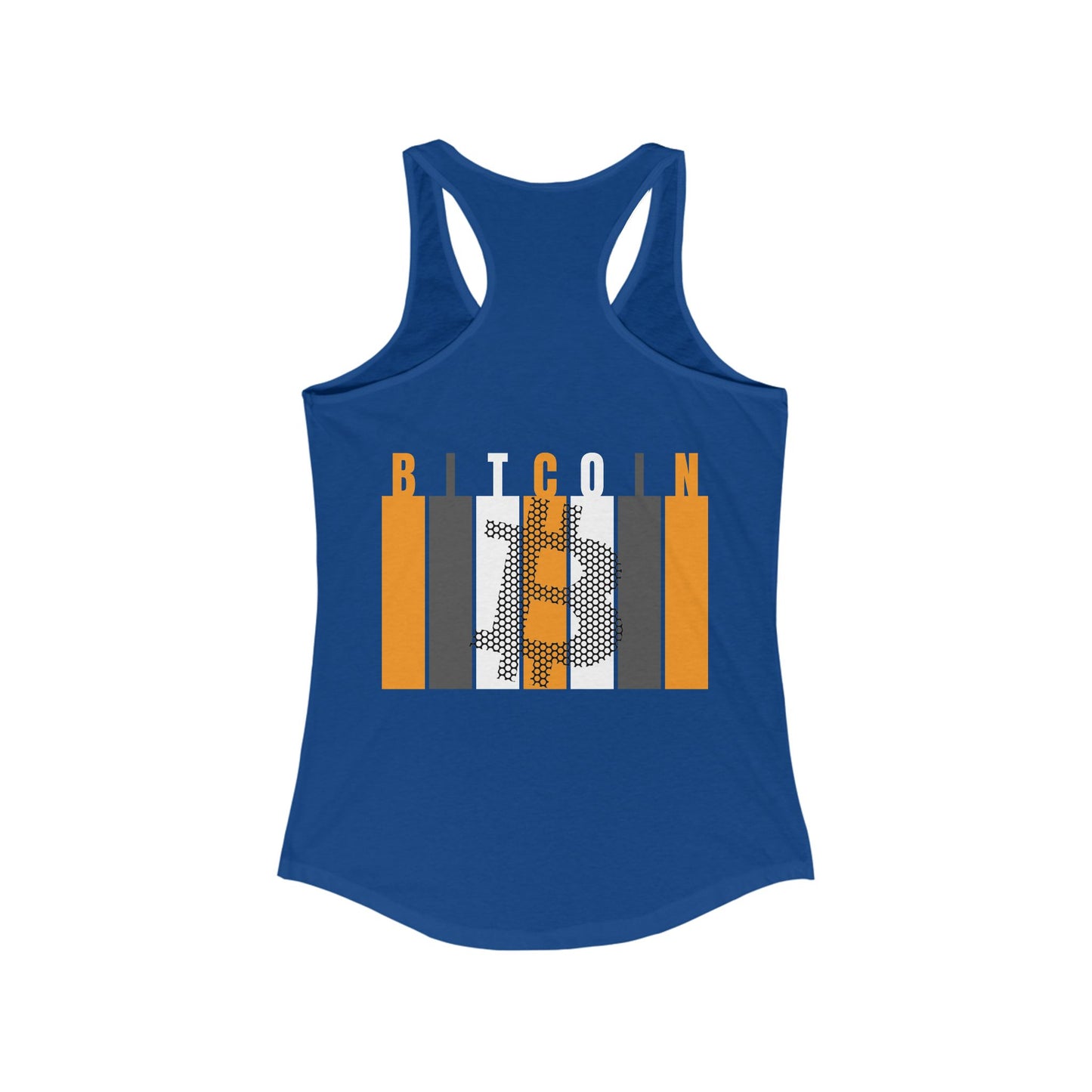 Bitcoin de 2 caras: ¡Libertad gracias a cypherpunkgear! Camiseta sin mangas ideal con espalda cruzada para mujer