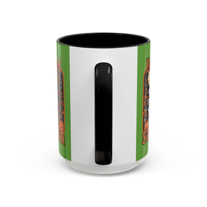 Spooktacular Skeletons of Samhain Accent Mug by CreepyCrafts.boo