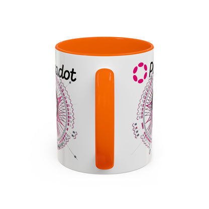 Polkadot (DOT) Accent Mug by cypherpunkgear.com