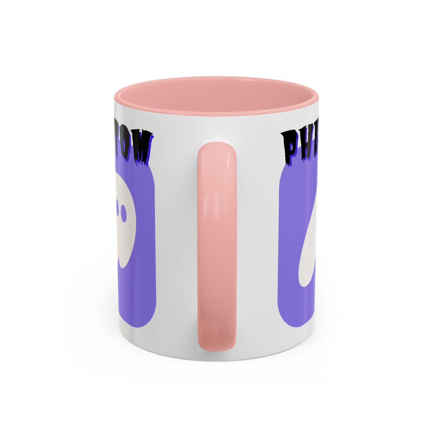 Phantom Hot Wallet White Accent Mug by cypherpunkgear.com