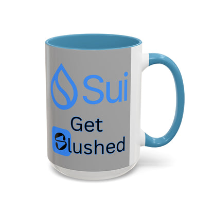 Sui: Get Slushed Grey Accent Mug by cypherpunkgear.com