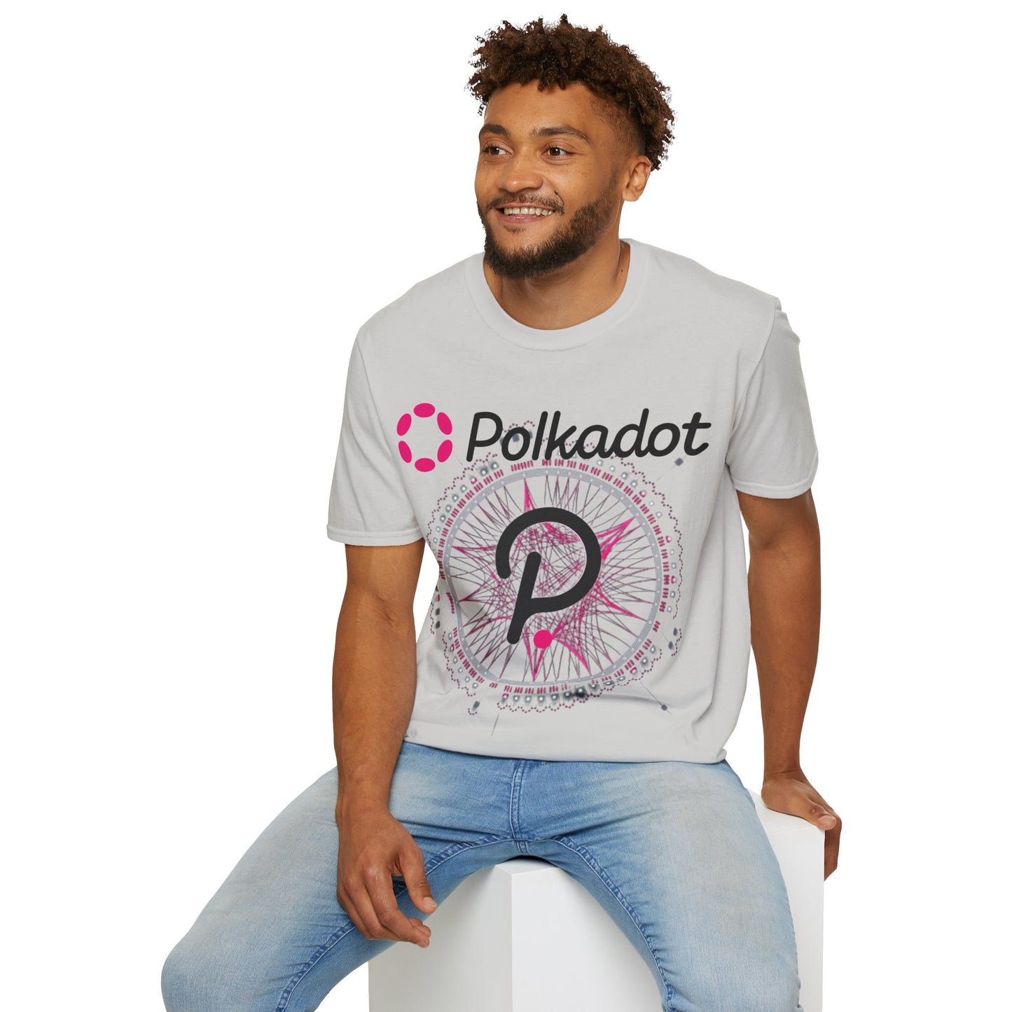 Polkadot (DOT) LTcolors Unisex T-Shirt by cypherpunkgear