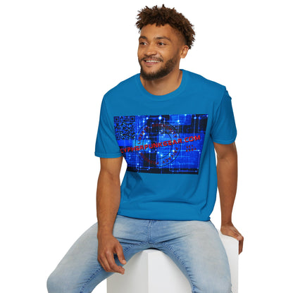 Cypherpunkgear.com logo Dark colors Unisex T-Shirt by cypherpunkgear.com