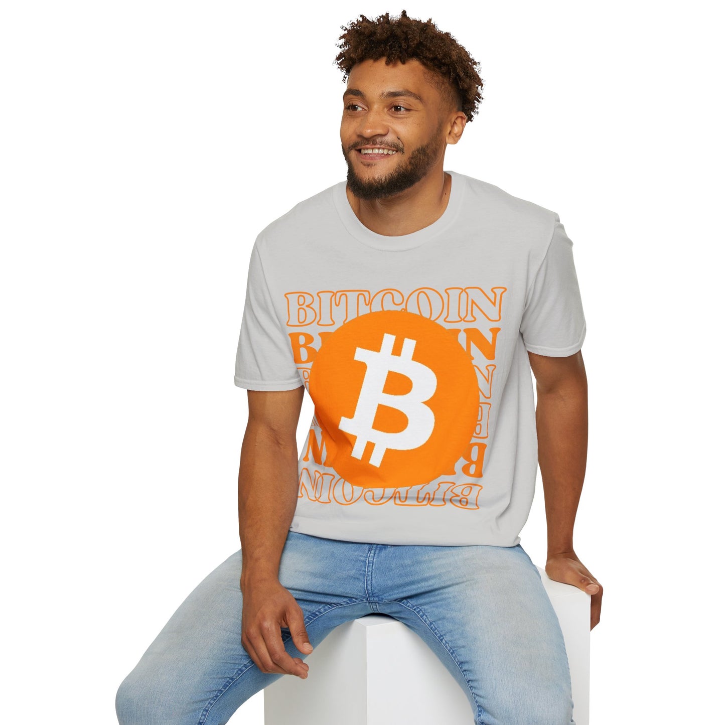 Bitcoin Bitcoin Bitcoin (BTC) LTcolors Unisex T-Shirt by cypherpunkgear