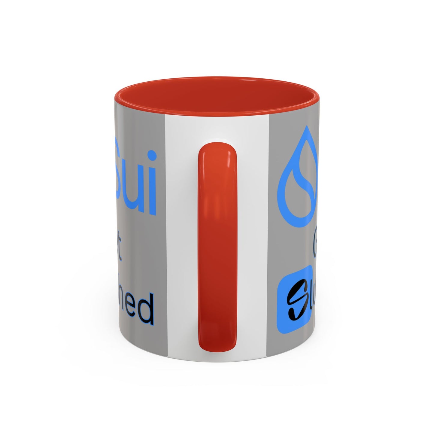 Sui: Get Slushed Grey Accent Mug by cypherpunkgear.com
