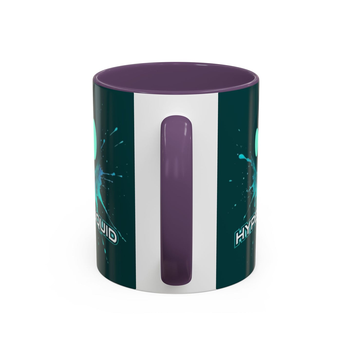 HYPE Drip Dark Hyperliquid Accent Mug by cypherpunkgear.com