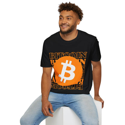 Bitcoin Bitcoin Bitcoin (BTC) Dark colors Unisex T-Shirt by cypherpunkgear.com