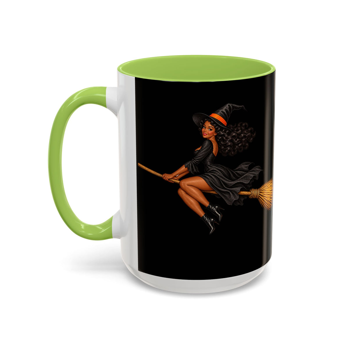 Velvet Vex Black Accent Mug by CreepyCrafts.boo