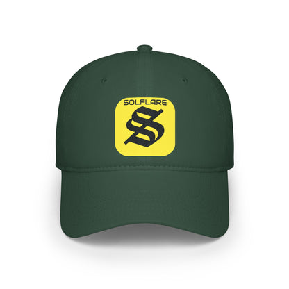 SolflareLogo Low Profile Baseball Cap by cypherpunkgear.com