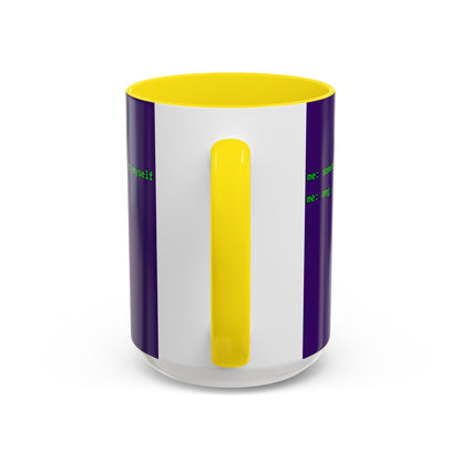 Sometimes I talk to myself - me: omg...same Purple Accent Mug by cypherpunkgear.com