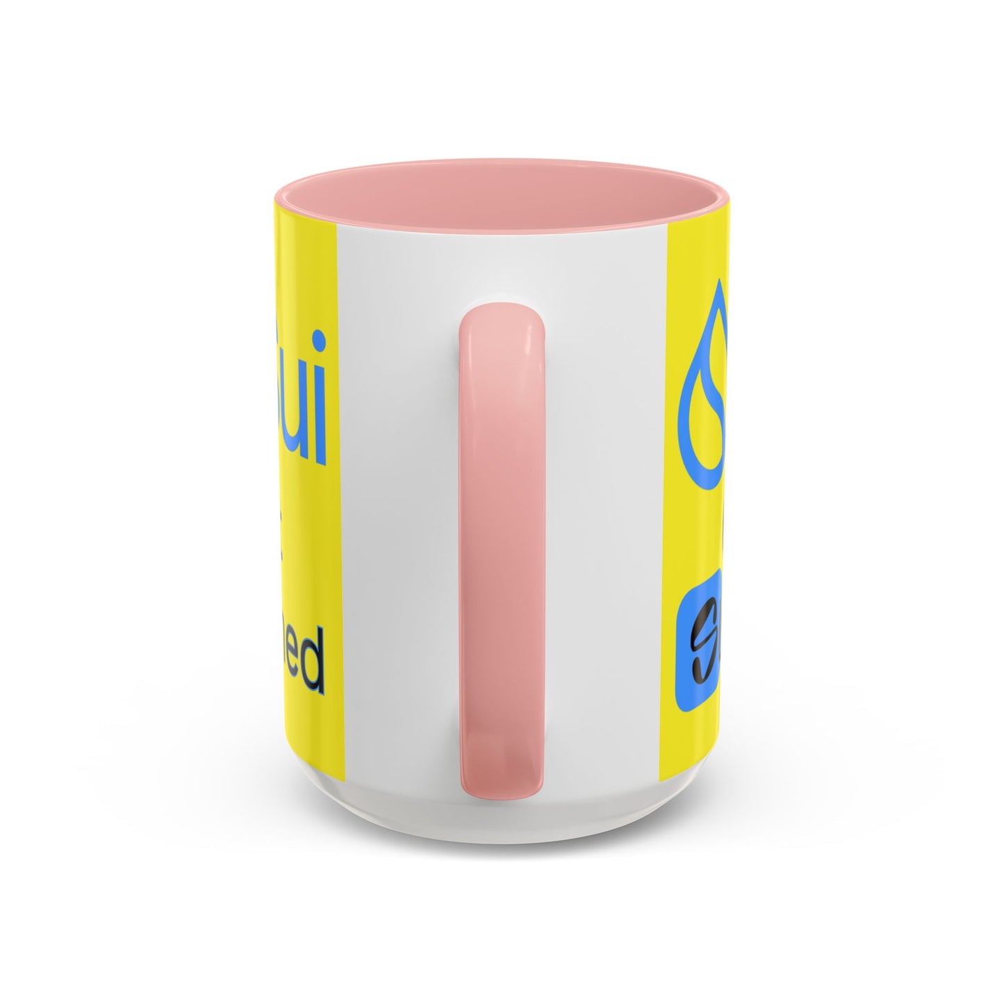 Sui: Get Slushed Yellow Accent Mug by cypherpunkgear.com