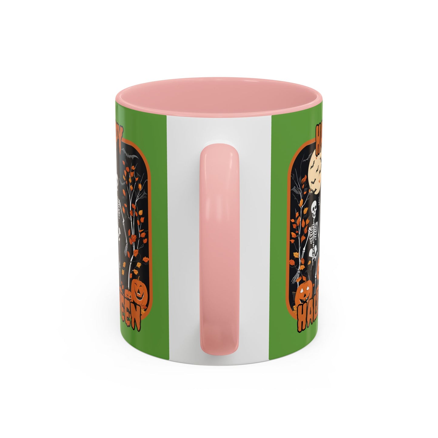 Spooktacular Skeletons of Halloween Accent Mug by CreepyCrafts.boo