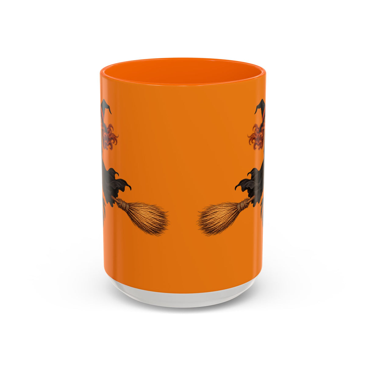 Hazel Hex Orange Accent Mug by CreepyCrafts.boo