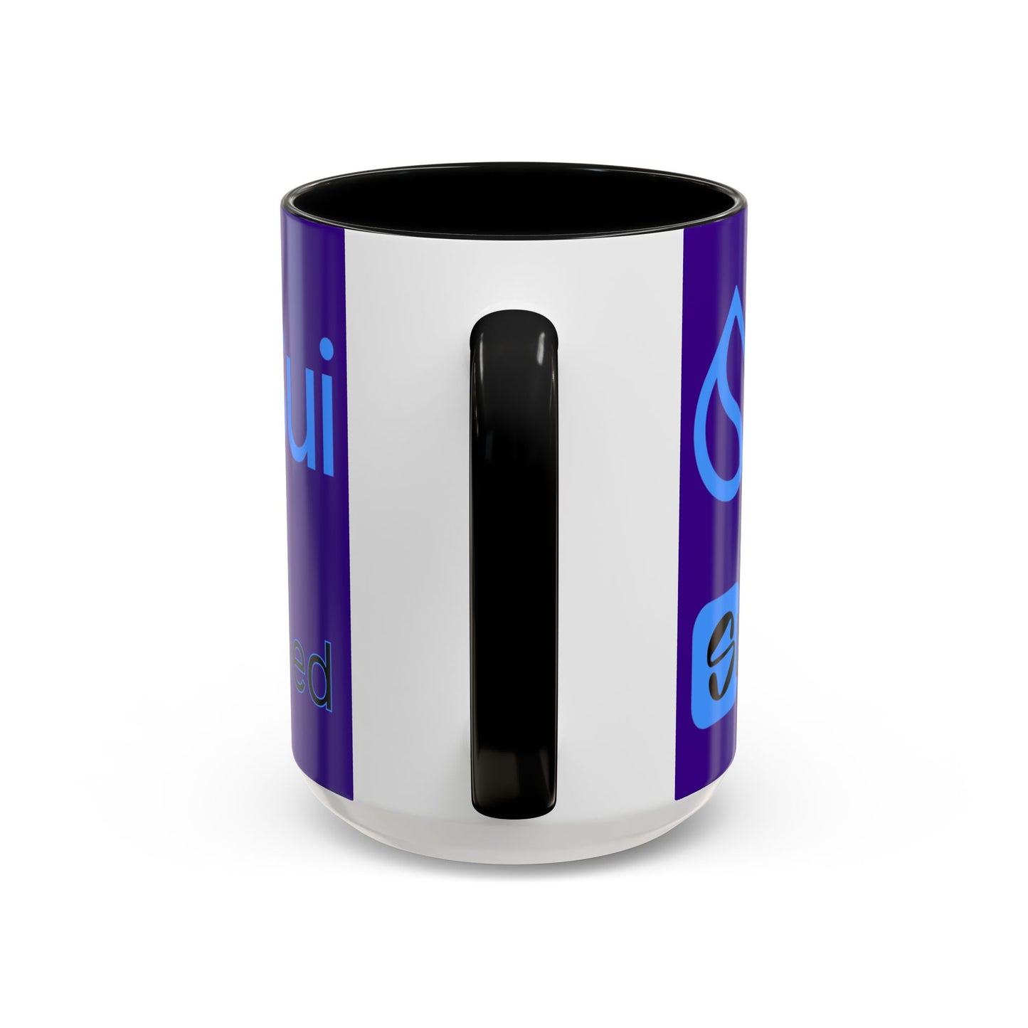 Sui: Get Slushed Purple Accent Mug by cypherpunkgear.com