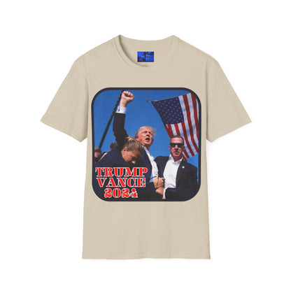 Trump and Vance 2024 LTcolors Unisex T-Shirt by cypherpunkgear