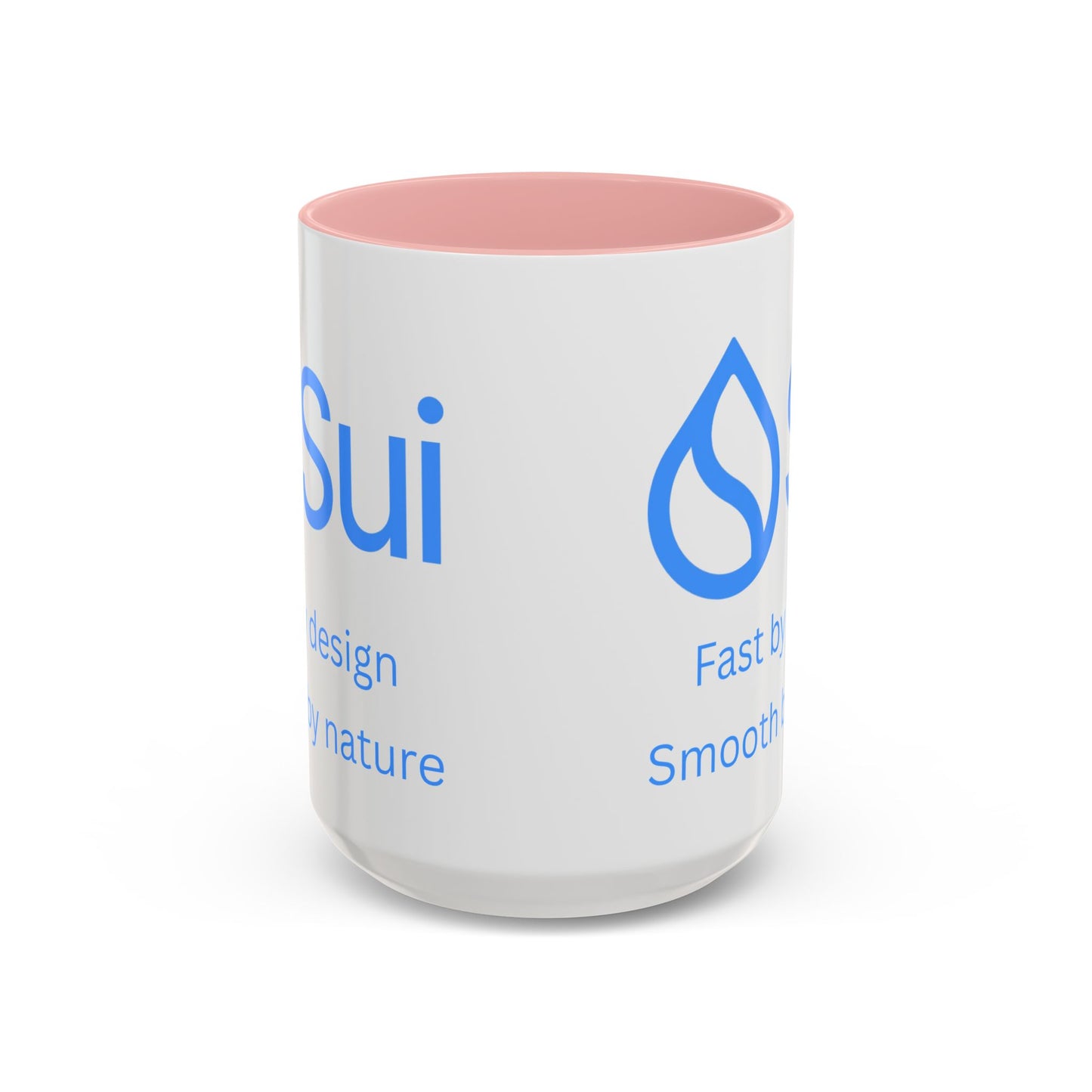 SUI White Accent Mug by cypherpunkgear.com