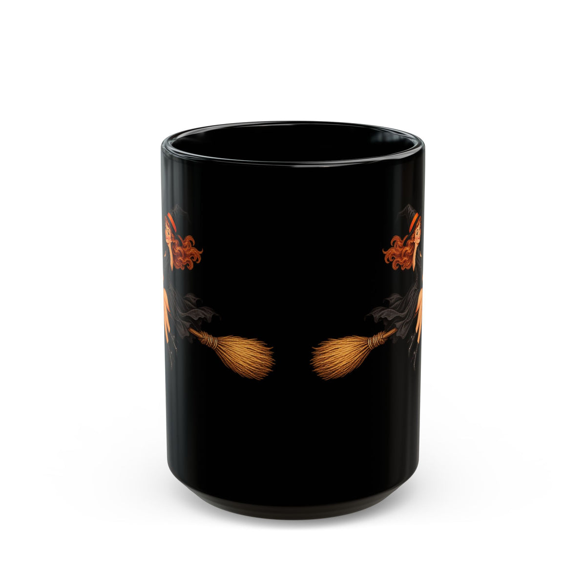 Hazel Hex Black Mug by CreepyCrafts.boo