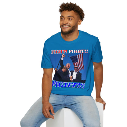 FIGHT! FIGHT!! FIGHT!!! DKcolors Unisex T-Shirt by cypherpunkgear