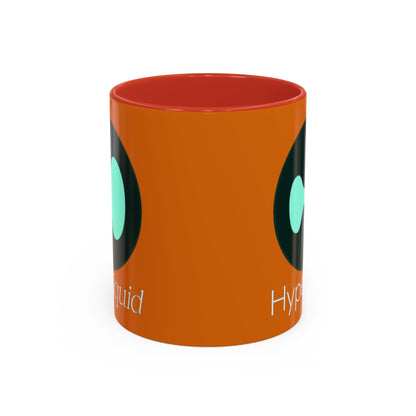 Hyperliquid White font Orange Accent Mug by cypherpunkgear.com