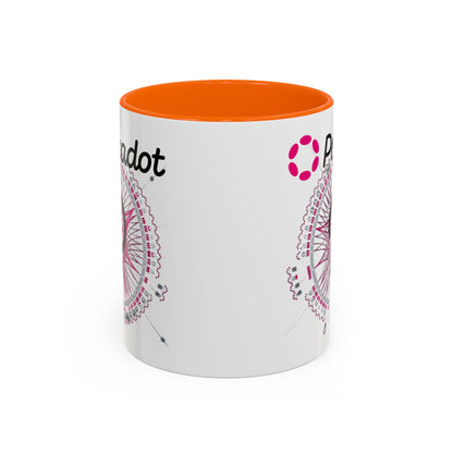 Polkadot (DOT) Accent Mug by cypherpunkgear.com