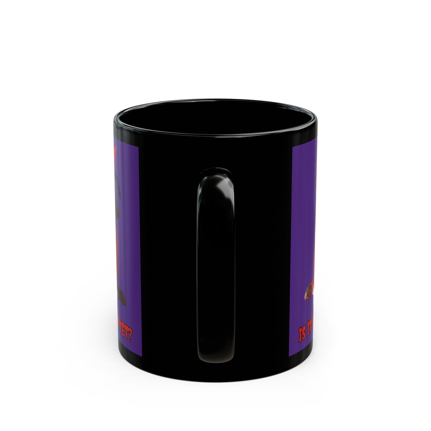 Is it Halloween yet? Purple Mug by CreepyCrafts.boo