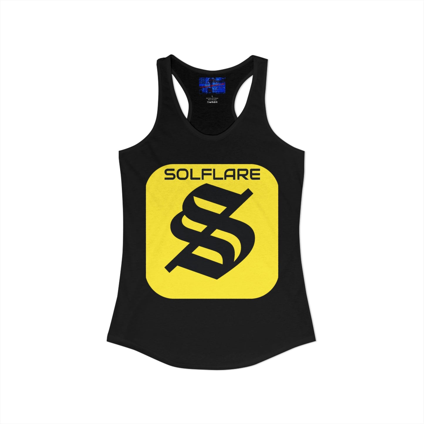 SolflareLogo Women's Racerback Tank Top by cypherpunkgear.com