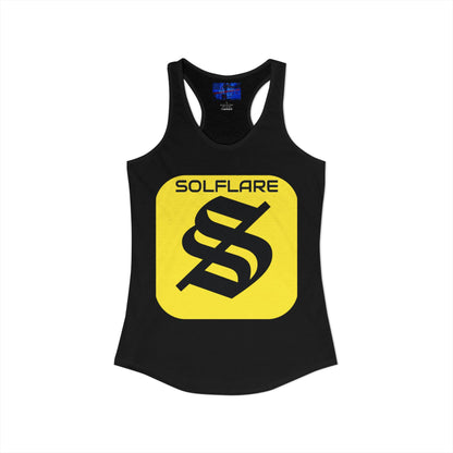 SolflareLogo Women's Racerback Tank Top by cypherpunkgear.com