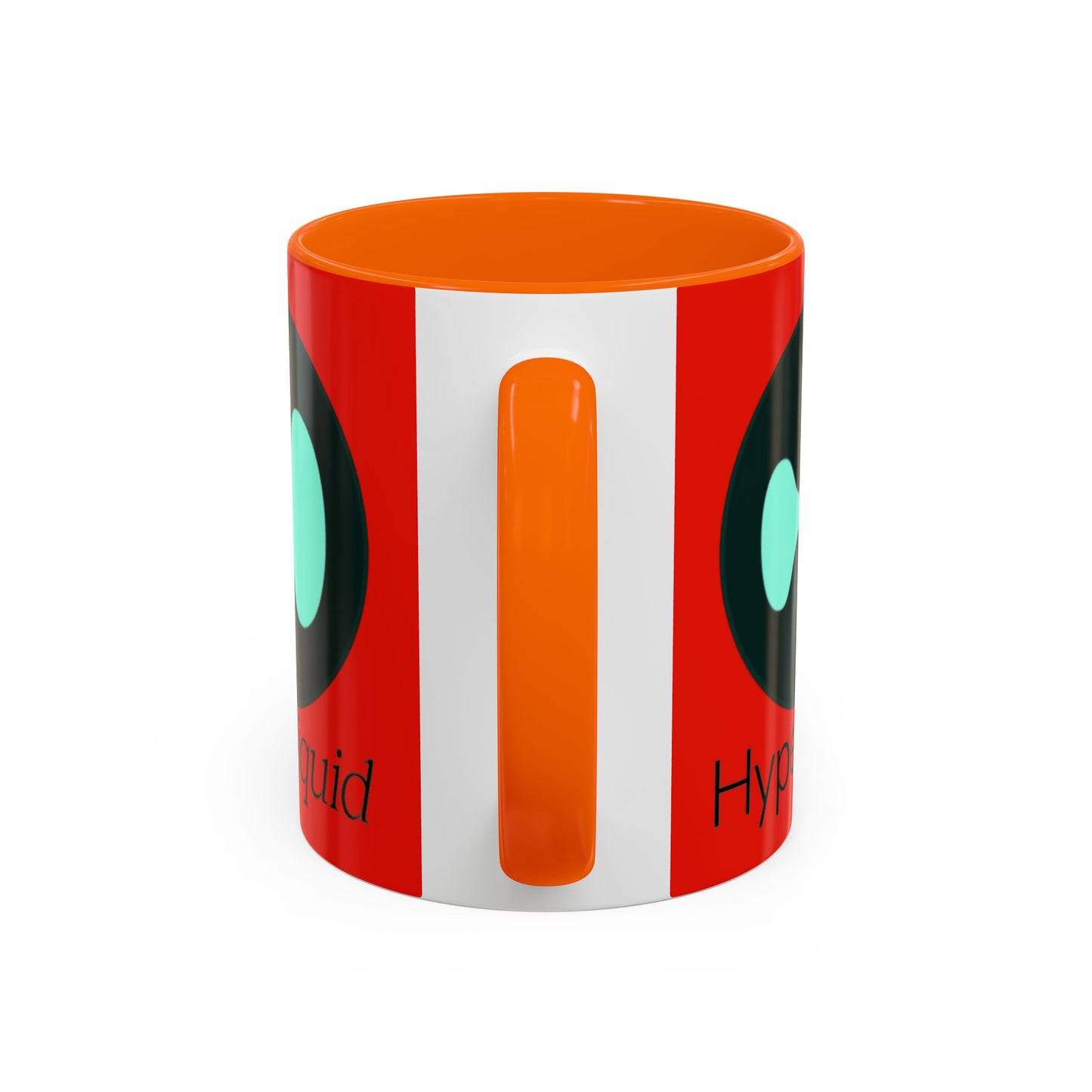 Hyperliquid Black font Red Accent Mug by cypherpunkgear.com
