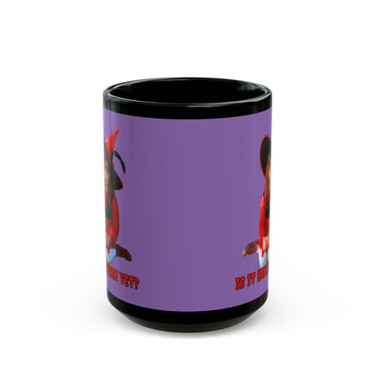 Is it Halloween yet? Light Purple Mug by CreepyCrafts.boo