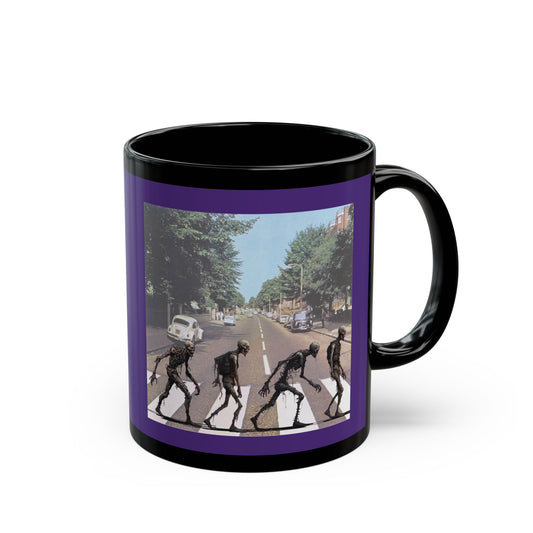 2-sided, Scabby Road Purple Mug by CreepyCrafts.boo