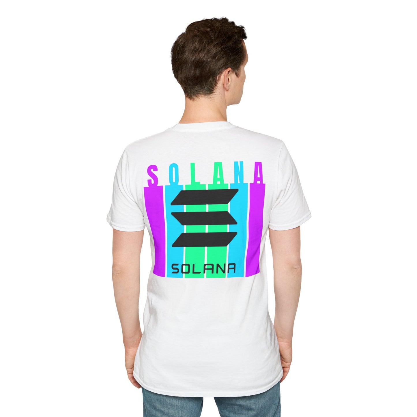2-sided, Solana Light colors Unisex T-Shirt by cypherpunkgear.com