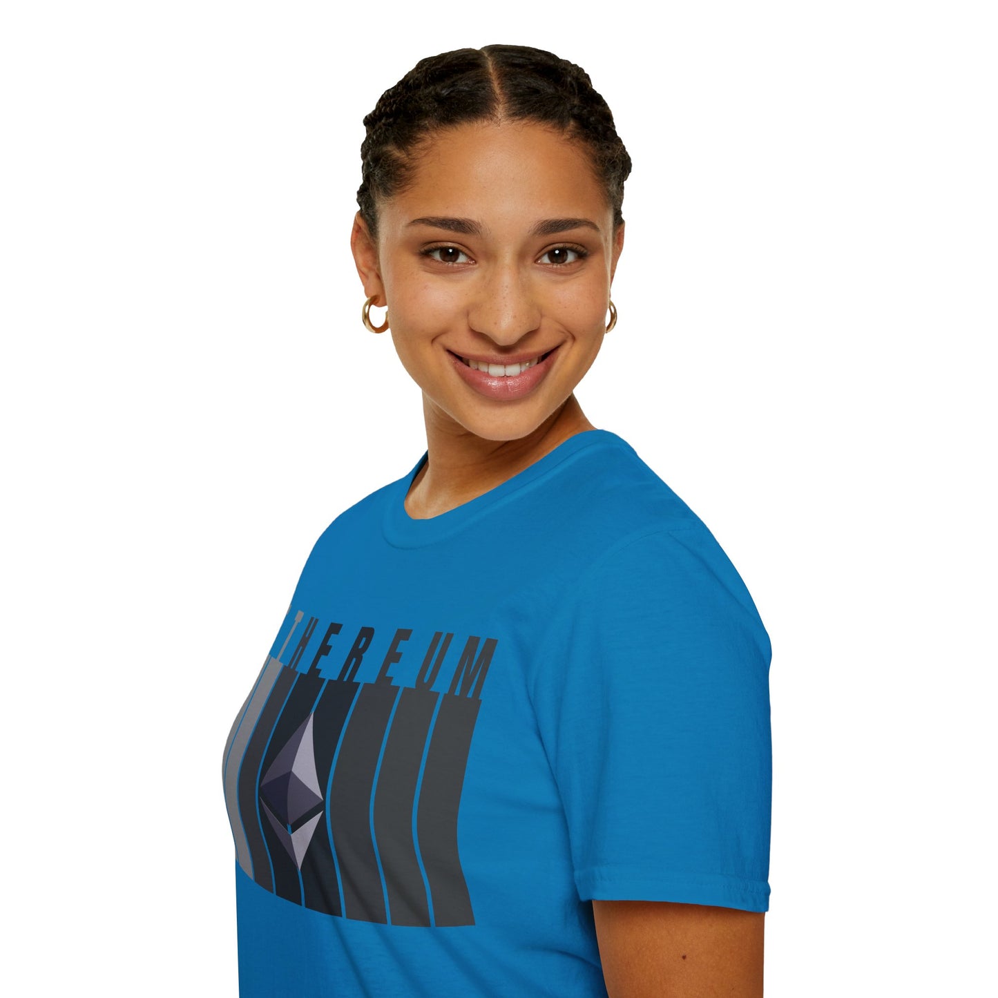 Ethereum (ETH) Dark colors Unisex T-Shirt by cypherpunkgear.com