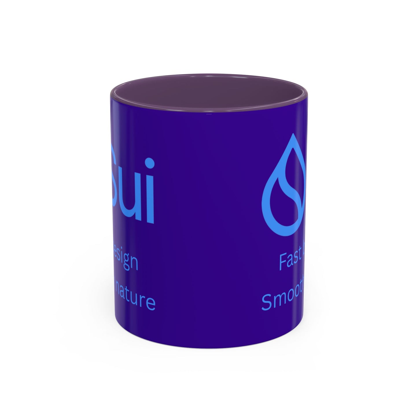 SUI Purple Accent Mug by cypherpunkgear.com