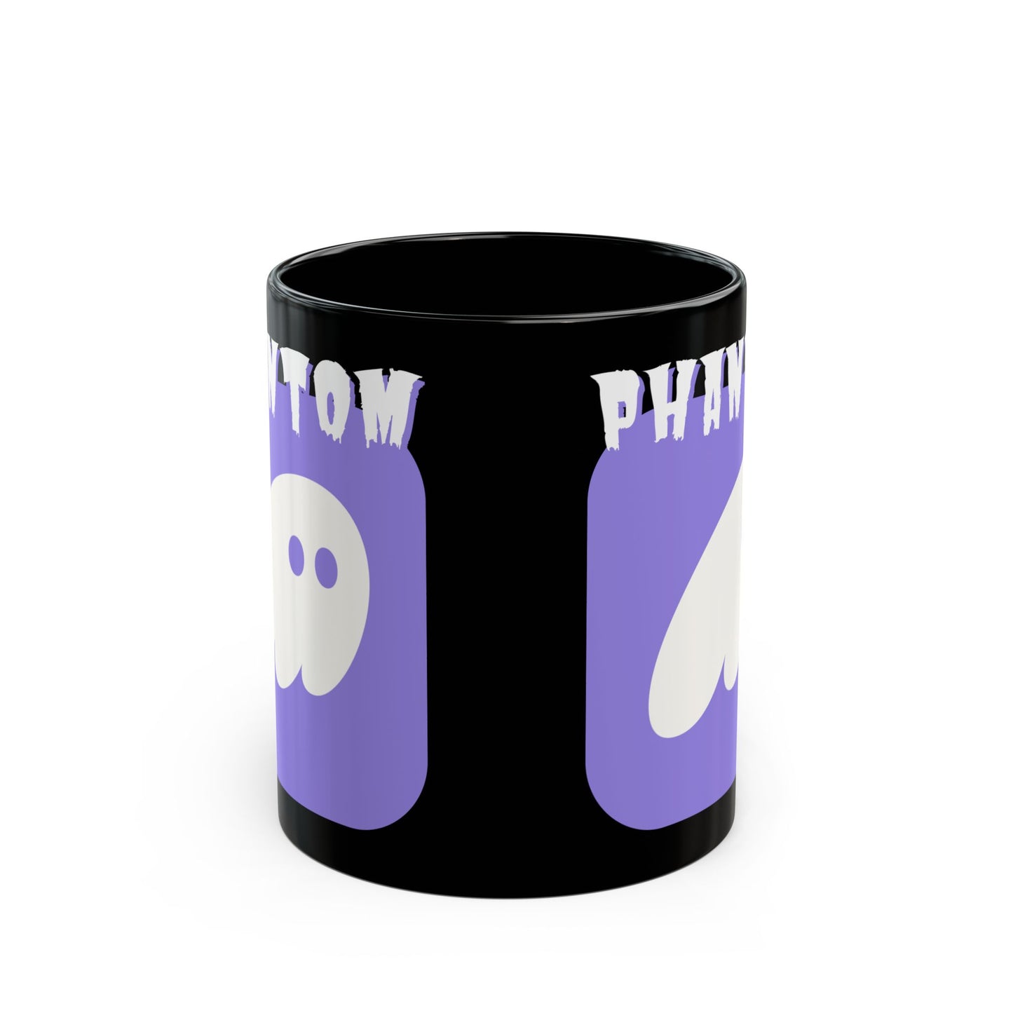 Phantom Hot Wallet Black Mug by cypherpunkgear.com