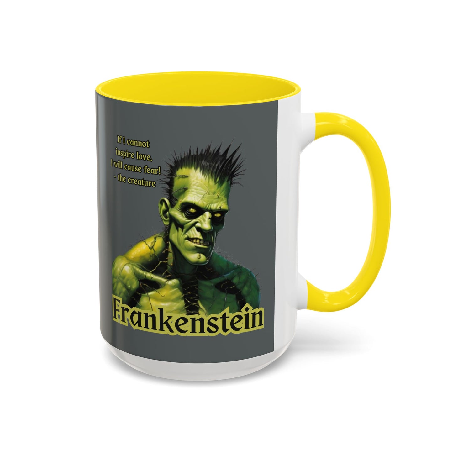 Frankenstein's Creature Accent Mug by CreepyCrafts.boo