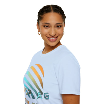 Jupiter (JUP) the best aggregator on Solana Light colors Unisex T-Shirt by cypherpunkgear.com