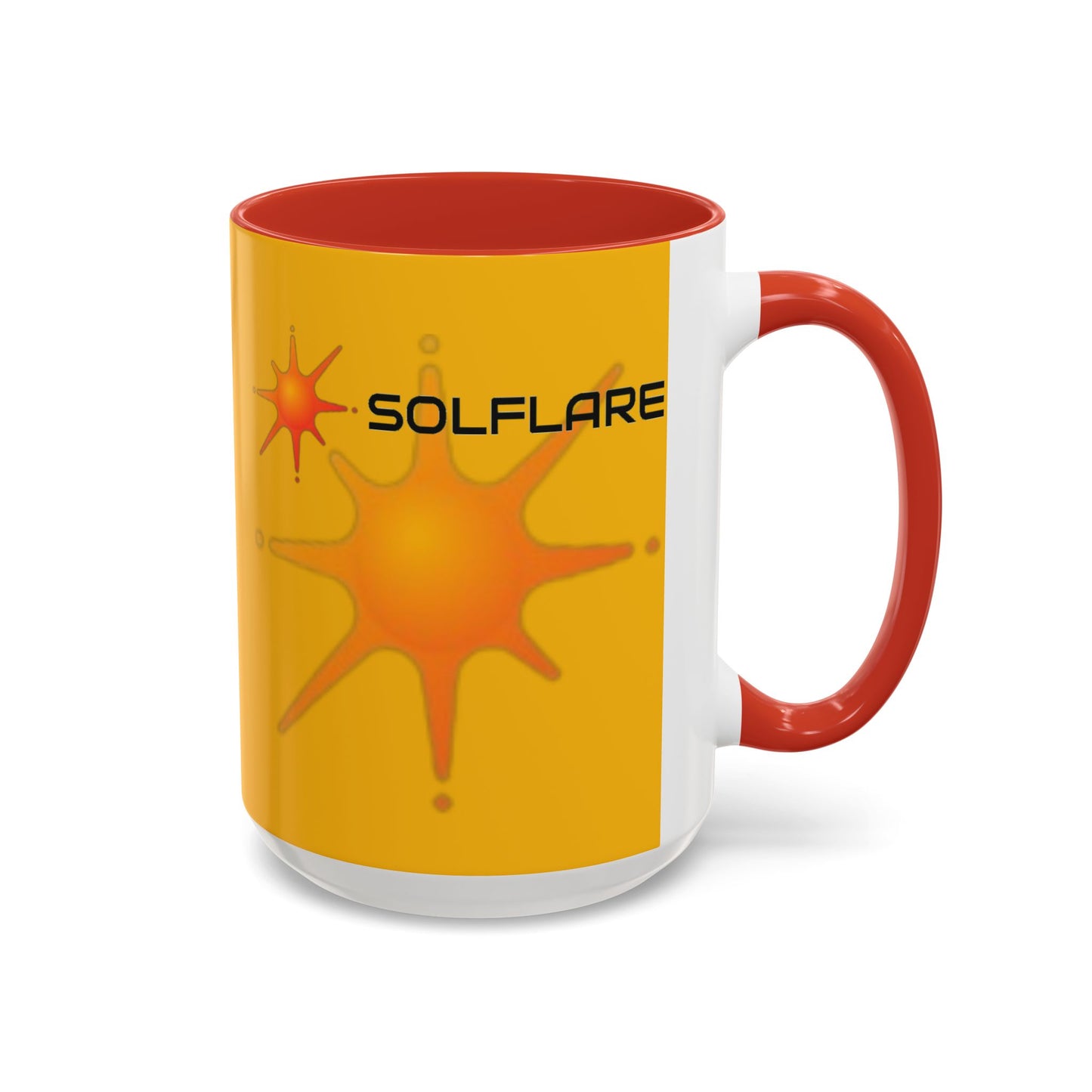 Solflare Accent Mug by cypherpunkgear