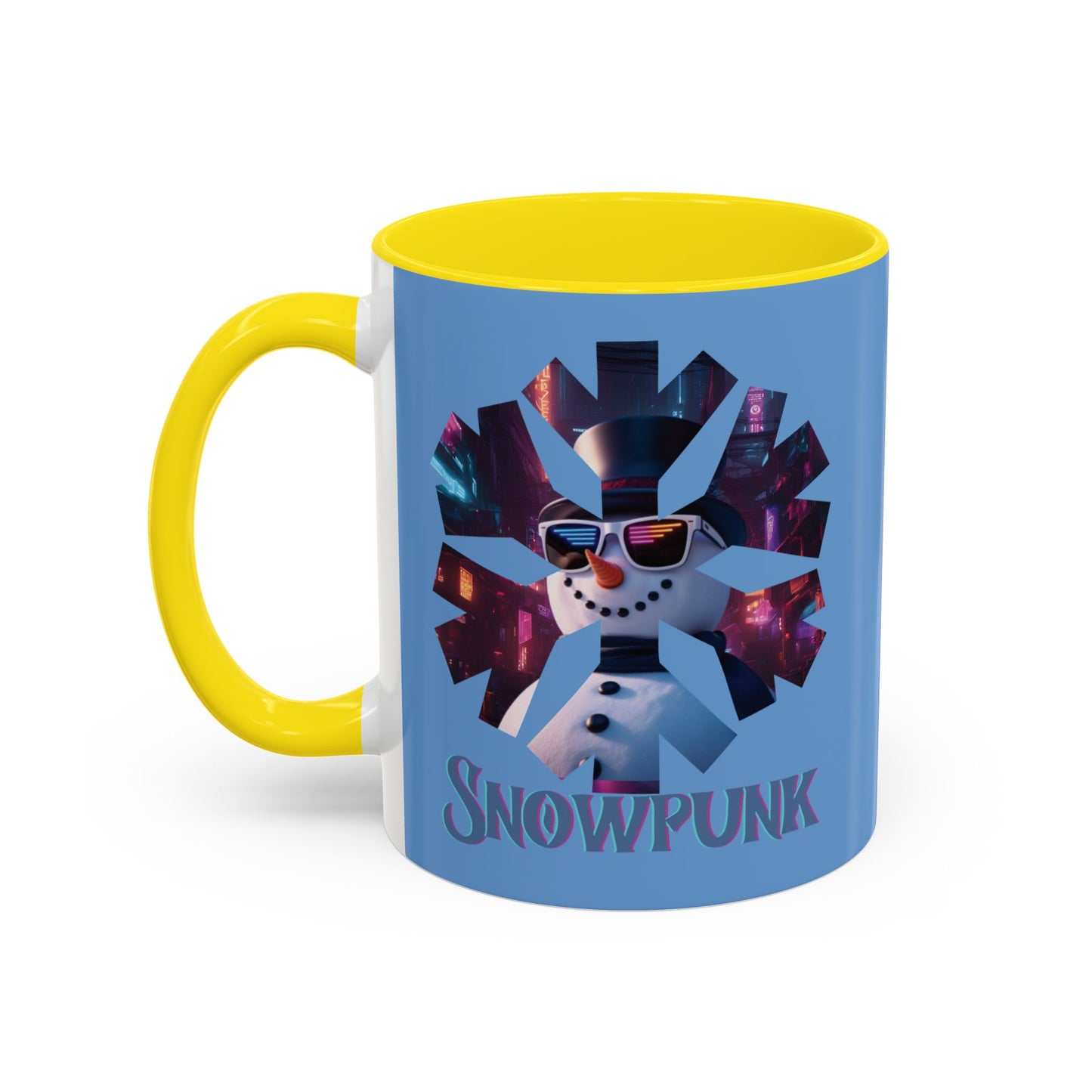 Snowpunk Accent Mug by cypherpunkgear.com