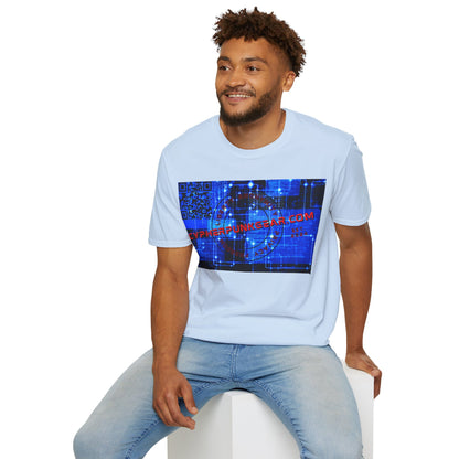 Cypherpunkgear.com logo Light colors Unisex T-Shirt by cypherpunkgear.com