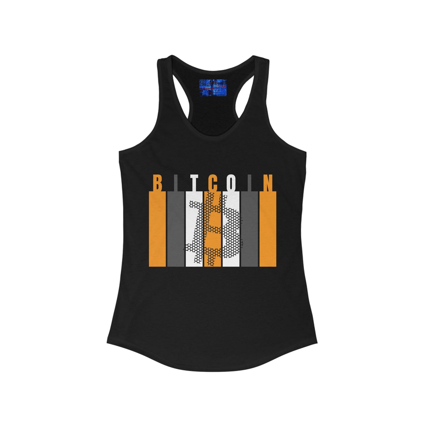 ¡Libertad de Bitcoin por cypherpunkgear! Camiseta sin mangas ideal con espalda cruzada para mujer