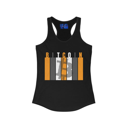 ¡Libertad de Bitcoin por cypherpunkgear! Camiseta sin mangas ideal con espalda cruzada para mujer