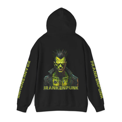 Frankenpunk Hoodie Unisex Hooded Sweatshirt by CreepyCrafts.boo