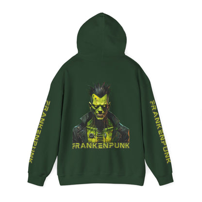 Frankenpunk Hoodie Unisex Hooded Sweatshirt by CreepyCrafts.boo