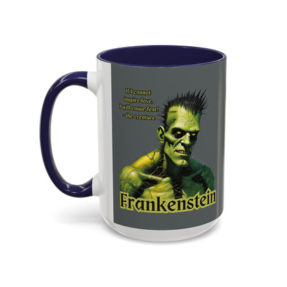 Frankenstein's Creature Accent Mug by cypherpunkgear