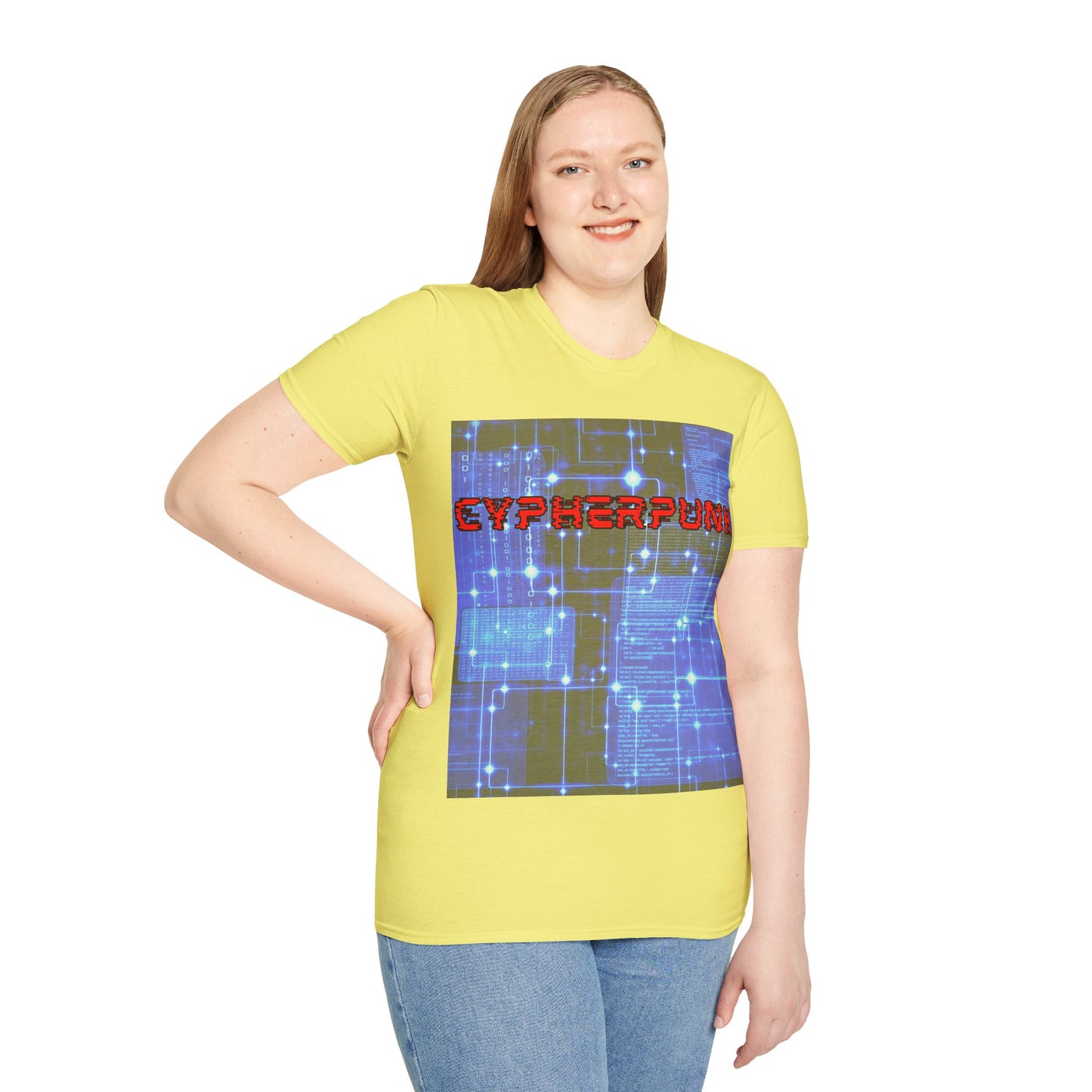 Cypherpunk LTcolors Unisex T-Shirt by cypherpunkgear.com