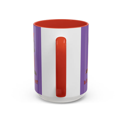 Is it Samhain yet? Light Purple Accent Mug by CreepyCrafts.boo