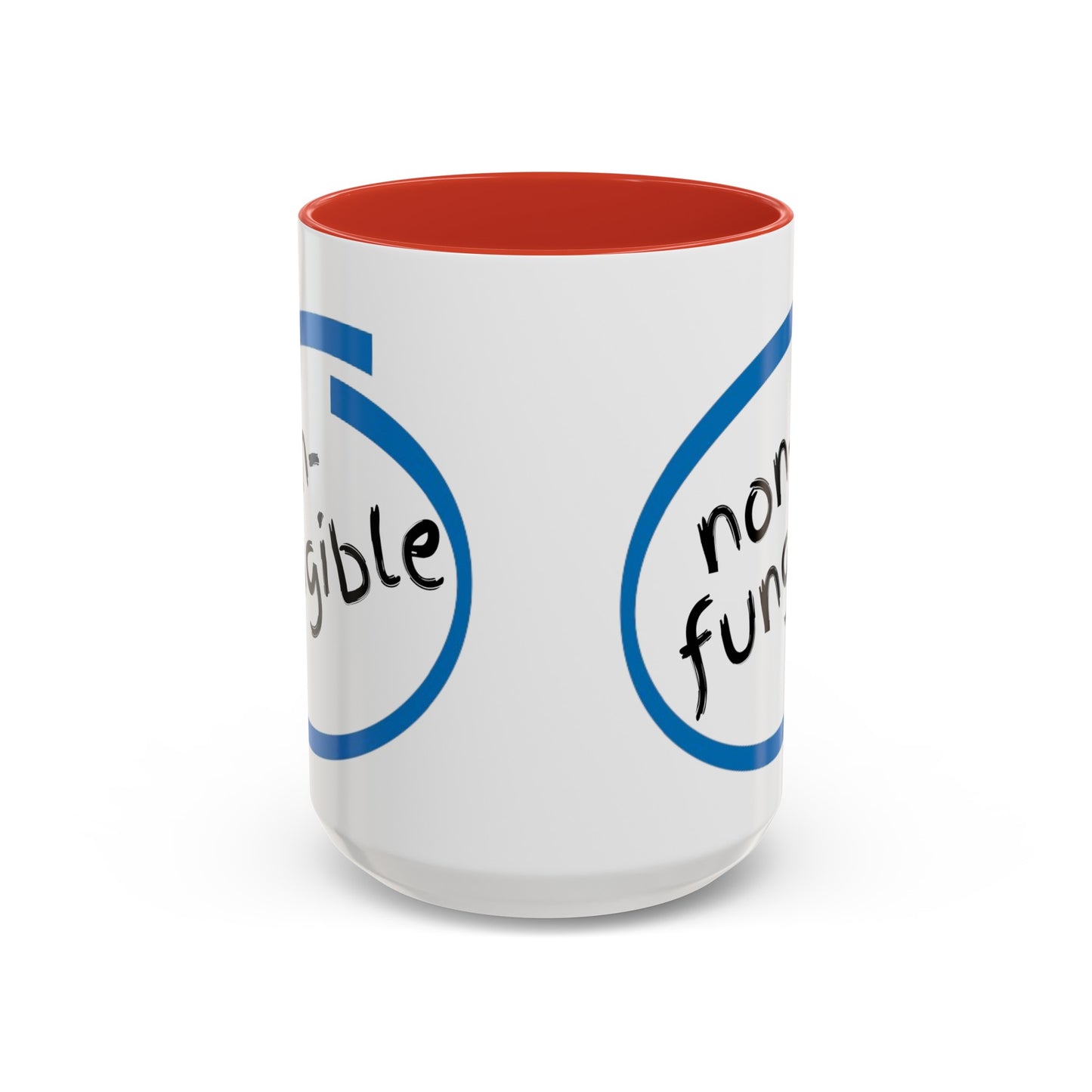 Nonfungible Accent Mug by cypherpunkgear