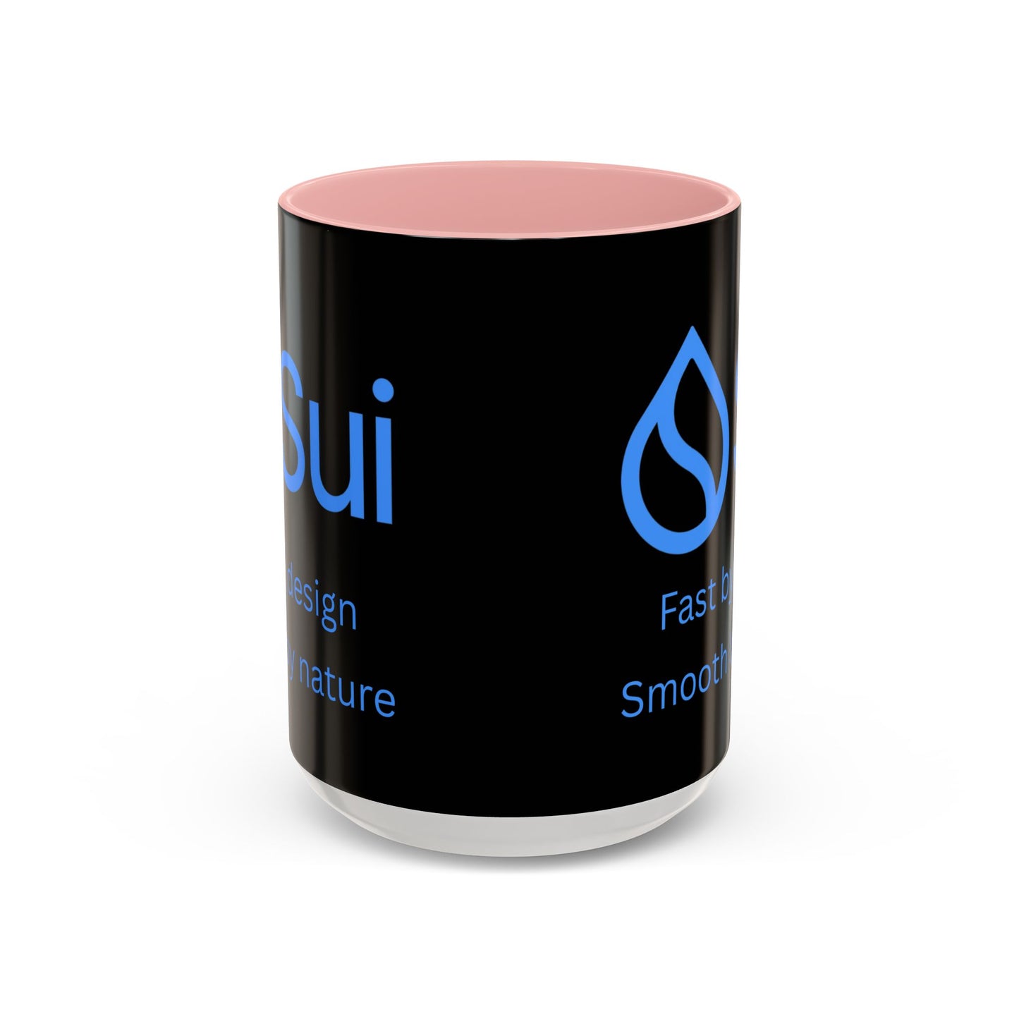 SUI Black Accent Mug by cypherpunkgear.com